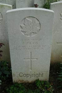 Canada Cemetery Tilloy Les Cambrai - Pilton, Frederick